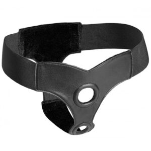 Crave Double Penetration Faux Leather Strap On