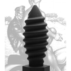 Screw U Anal Plug-Black