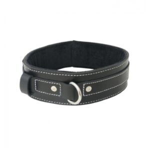 Lined Leather Collar