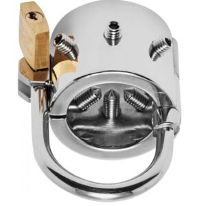 Spiked CBT Ball Stretcher Scrotum seperator