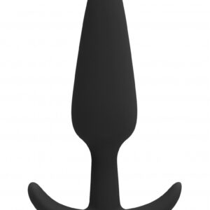 MALO small cork butt-plug with handles - Black