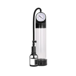Comfort Pump With Advanced PSI Gauge - Transparant