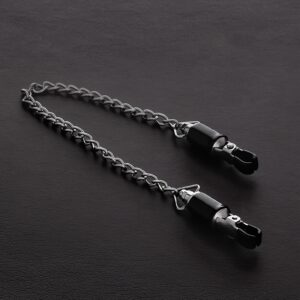 Barrel Tit Clamps with Chain (pair)