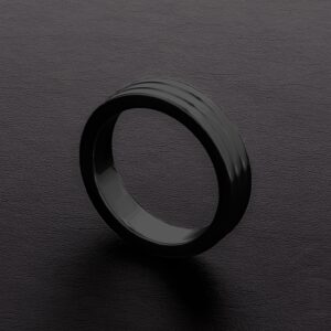 Golden Black Ribbed C-Ring (10x40mm)