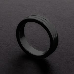 Golden Black Ribbed C-Ring (10x50mm)