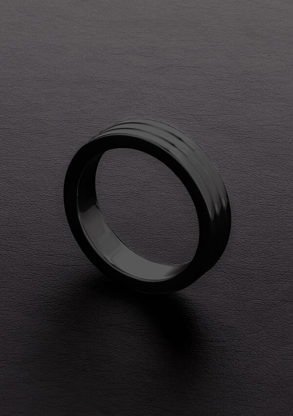 Golden Black Ribbed C-Ring (10x50mm)