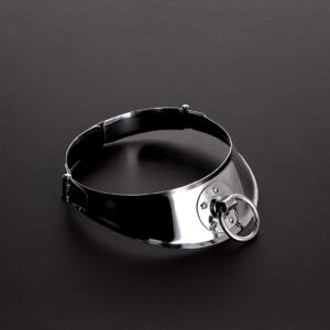 Locking Men&apos;s Collar with Ring (13.5")