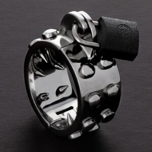 Kalis Teeth Spiked Chastity Device - Large