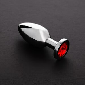 Jeweled Butt Plug RED - Medium