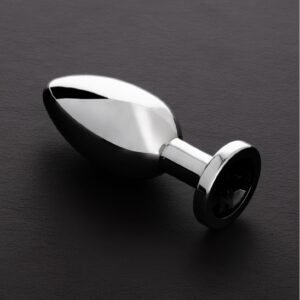 Jeweled Butt Plug BLACK - Large