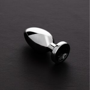 Jeweled Butt Plug BLACK - Small