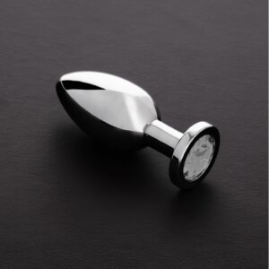 Jeweled Butt Plug CUBIC ZIRCON - Medium