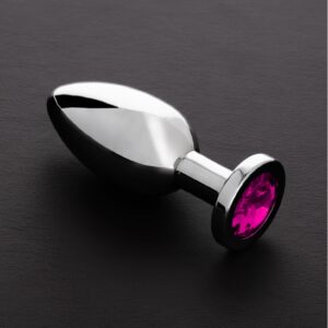 Jeweled Butt Plug PINK - Large