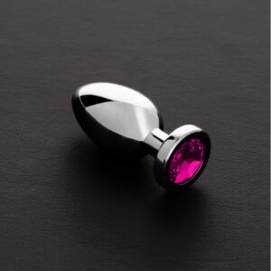 Jeweled Butt Plug PINK - Small