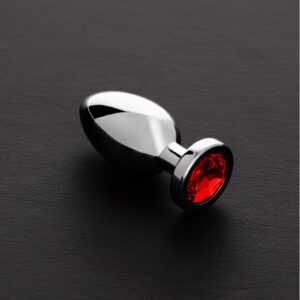 Jeweled Butt Plug RED -Small