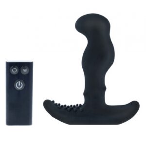 G Stroker Unisex Massager with Unique Stroker Beads - Black