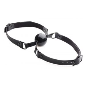 Doppelganger Silicone Double Mouth Gag - Black