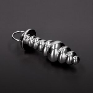 Ribbed Tunnel Butt Plug