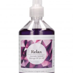 Relax - Lavender Scented Massage Oil - 500 ml