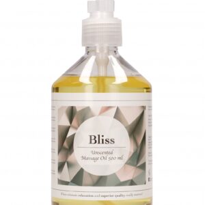 Bliss - Unscented Massage Oil - 500 ml