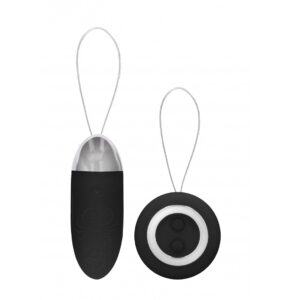 Luca - Rechargeable Remote Control Vibrating Egg - Black