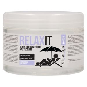 Relax It - Numb Your Bum Before You Succumb - 500 ml