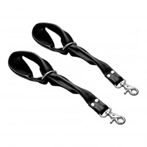 Universal Leather Restraints - Black