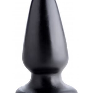 Gigantor XXXL Tapered Butt Plug - Black