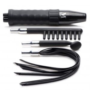 IS E-Stim Wand w 3 Silicone Attachments