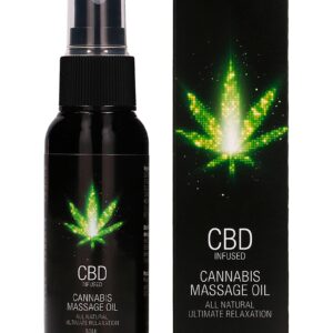 CBD Cannabis Massage Oil - 50 ml