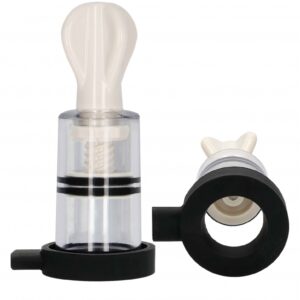 Bi-Polar Electro Nipple Suckers - Transparent