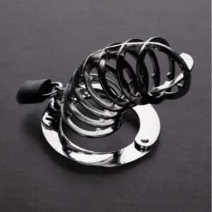The spiked Chasity Cage - Stainless Steel