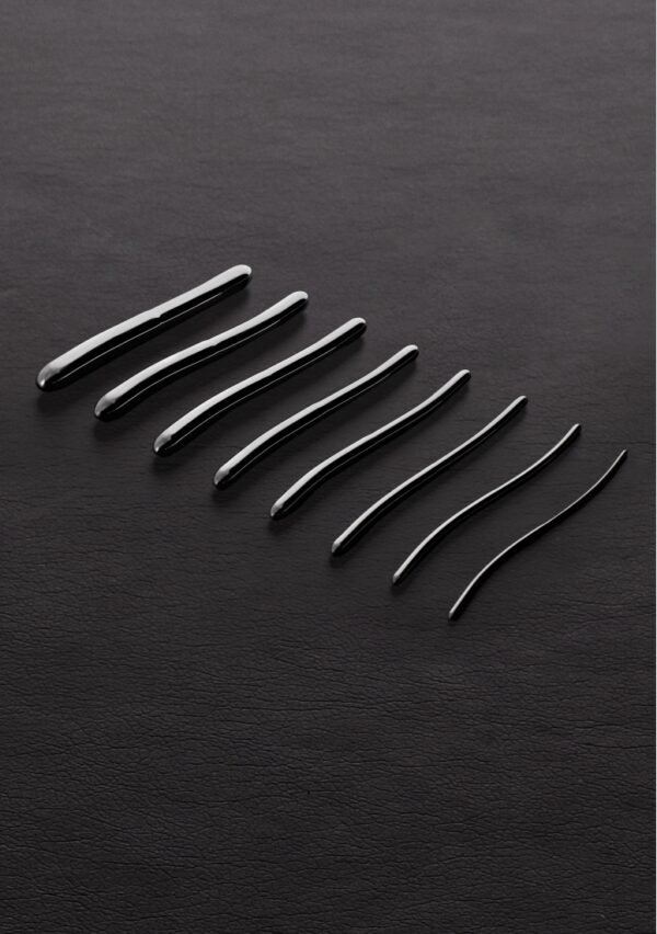 Hegar-Sound-Double End Dilator - 8 Pieces Set - Brushed Steel