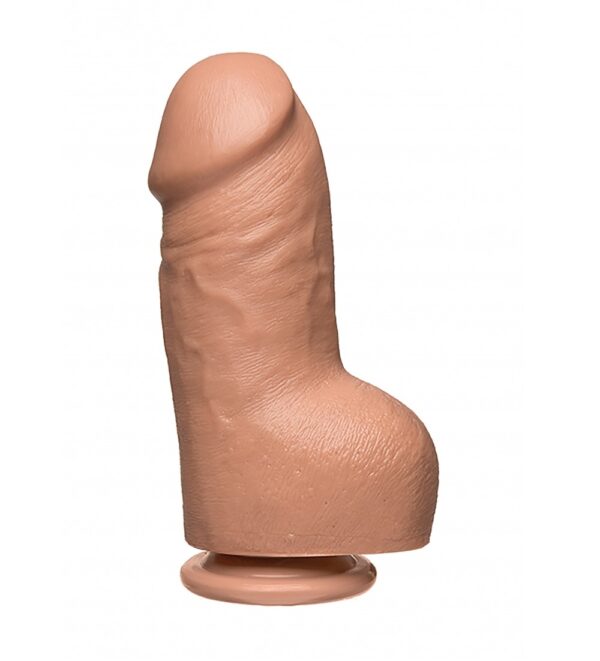 Fat D - Realistische FIRMSKYN Dildo met Ballen