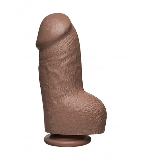 Fat D - Realistische FIRMSKYN Dildo met Ballen