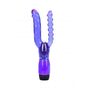 Double Penetrating Vibrator - Purple
