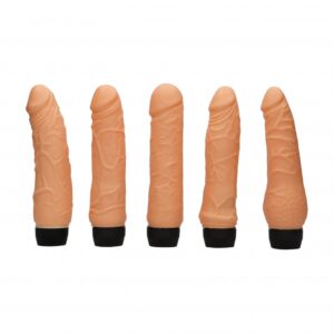 Bedside Companions - 5 Different Vibrators - Flesh