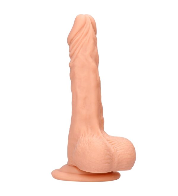 Realistic Dildo With Balls - 23 cm - Flesh