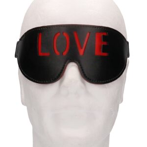 Ouch! Blindfold - LOVE - Black