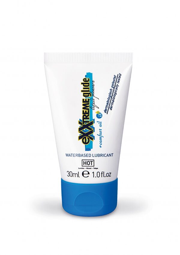 HOT eXXtreme Glide - waterbased lubricant with comfort oil - 30