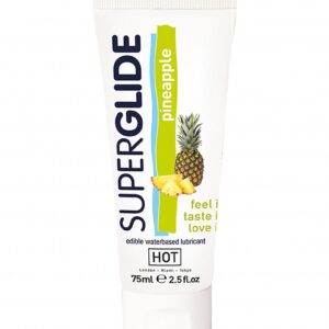 HOT Superglide edible lubricant waterbased - pineapple - 75 ml