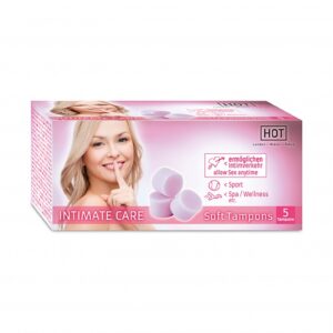 HOT INTIMATE CARE Soft Tampons - Rosa Box - 5 pcs