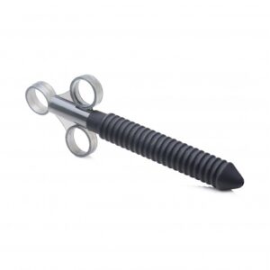 Ribbed Silicone Lubricant Launcher