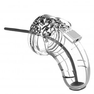 Model 15 - Chastity - 3.5" - Cock Cage - Transparent