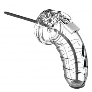 Model 16 - Chastity - 4.5" - Cock Cage - Transparent
