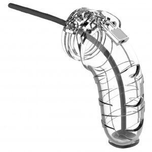 Model 17 - Chastity - 5.5" - Cock Cage - Transparent