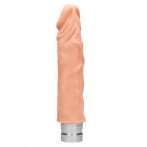 Realrock 8-20 cm Vibrating Dildo - Flesh