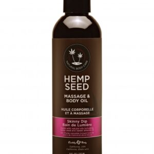 Skinny Dip Massage Oil with a Vanilla Cotton Candy Scent - 8oz /