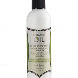 Miracle Oil Tea Tree Shave Cream - 8oz / 237ml
