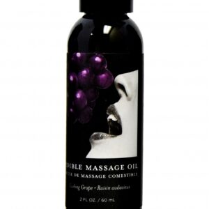 Grape Edible Massage Oil - 2oz / 60ml
